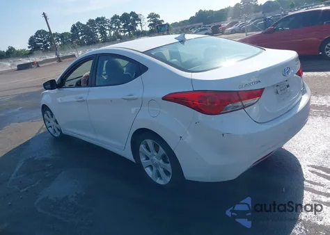 2011 Hyundai Elantra Limited from USA, damaged, VIN 5NPDH4AE3BH049064